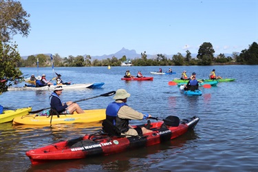 Rous river canoe trail