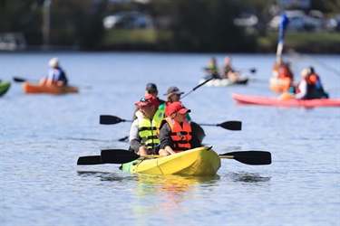Rous river canoe trail