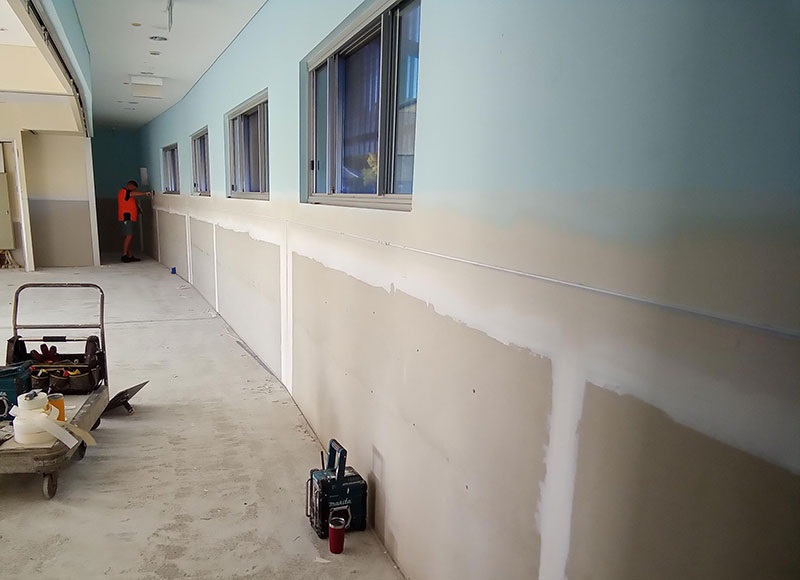 Internal fitout at the Murwillumbah Community Centre