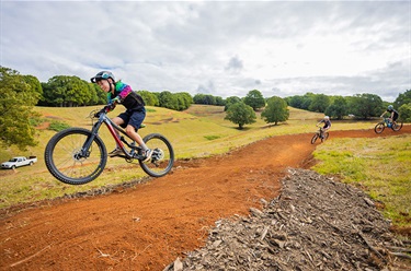 Riding the Tweed’s first official mountain bike park and pump track at Uki.