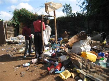 Nairobi slum recycling