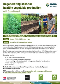 Small farms big changes healthy soils