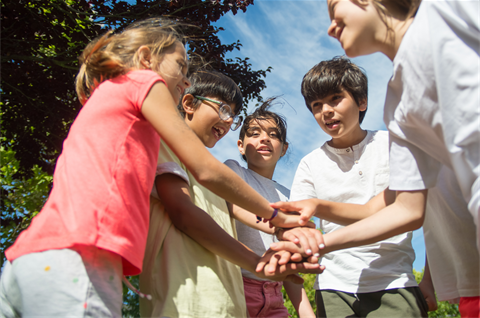 children playing 