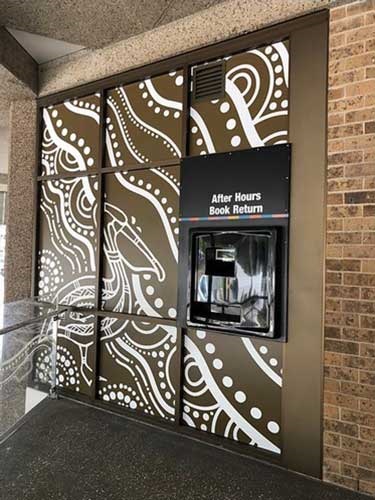 After hours book return