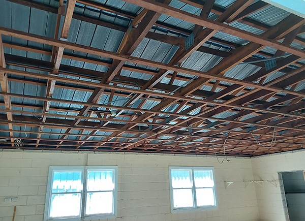 Interior of the Queens Park Clubhouse