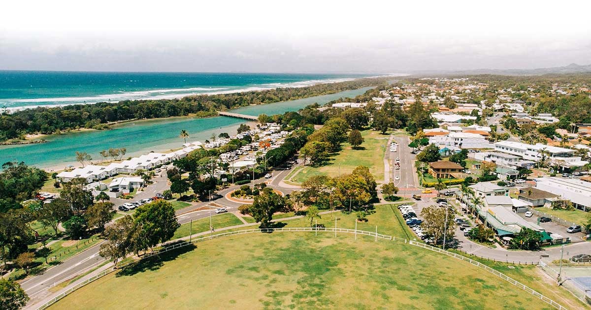 Pottsville aerial