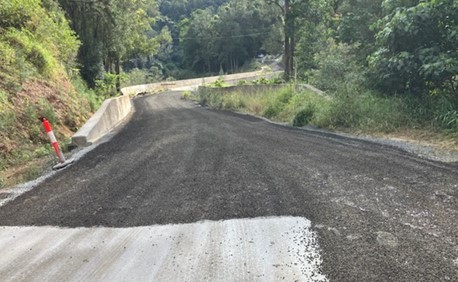 Byrrill Creek Road temporary seal