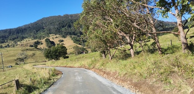 Design works have commenced to replace a causeway on Booka Road at Upper Crystal Creek Road.