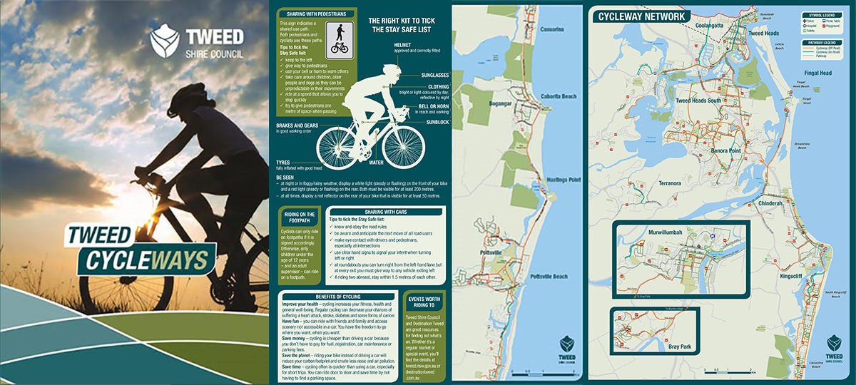 Tweed cycleways brochure