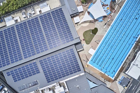 Solar arrays installed at Murwillumbah pool