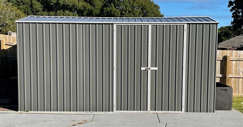 Backyard shed