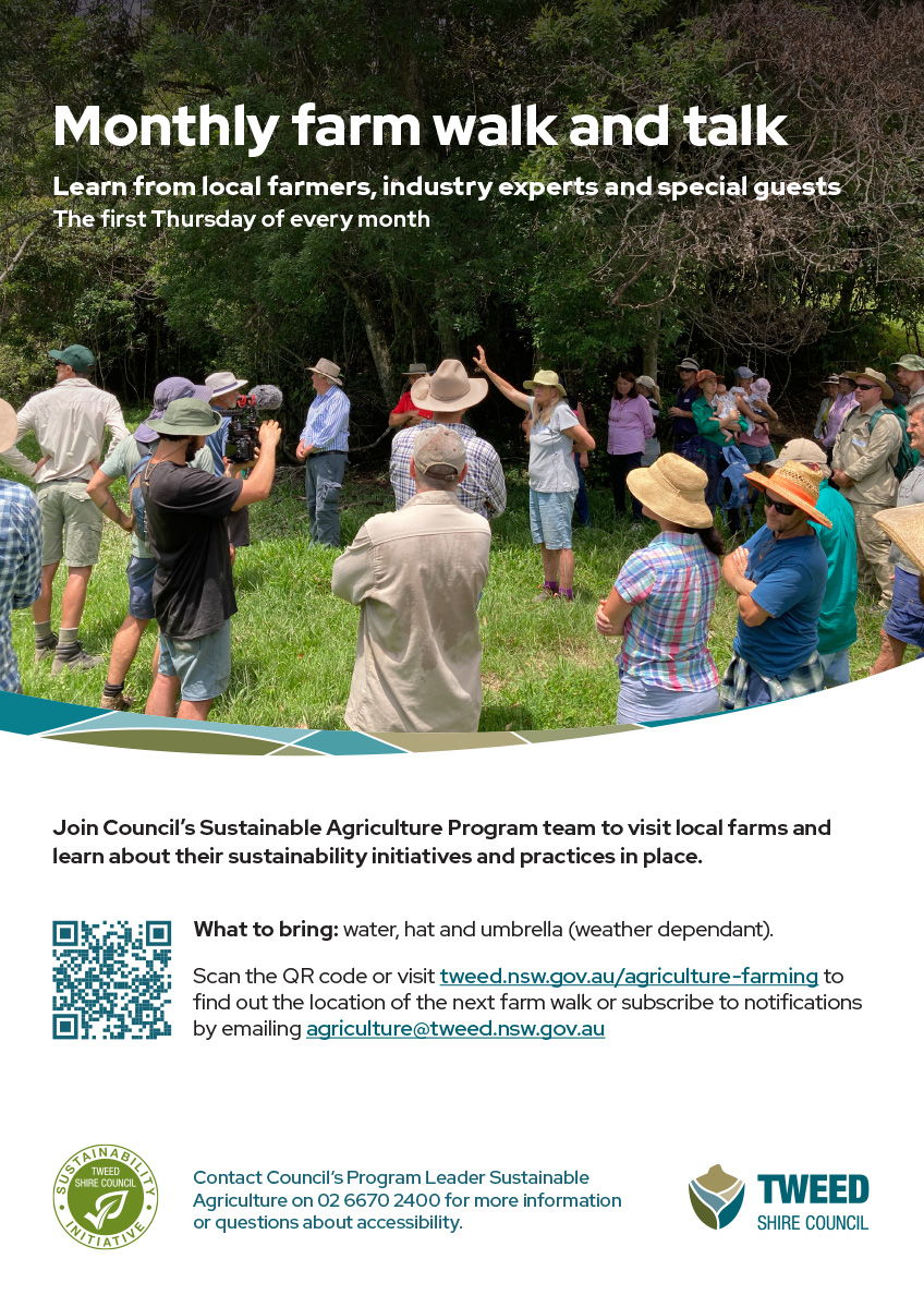 Monthly farm walk and talk