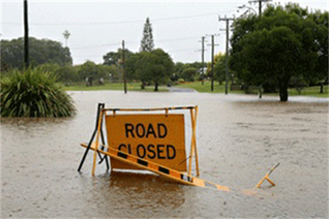 Local flooding Murwillumbah