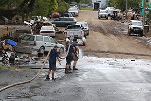 March 2017 flood cleaning up