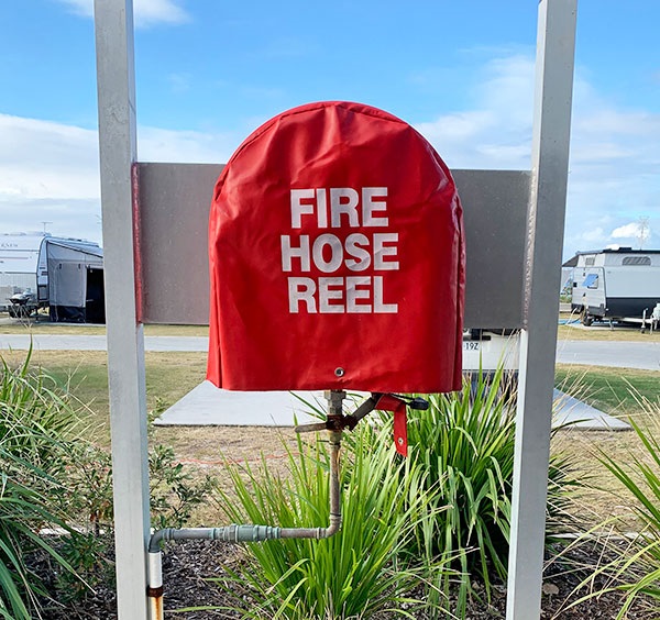 Fire hose reel