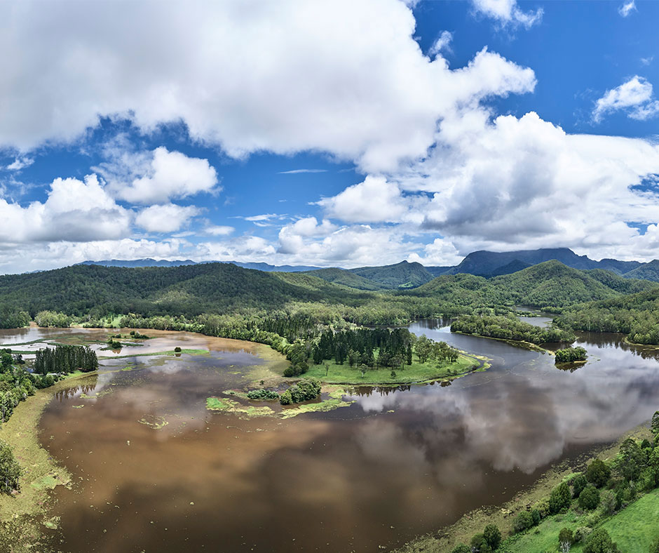 Clarrie Hall Dam location