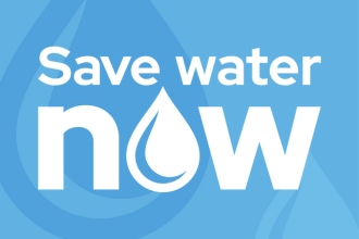 Save water now