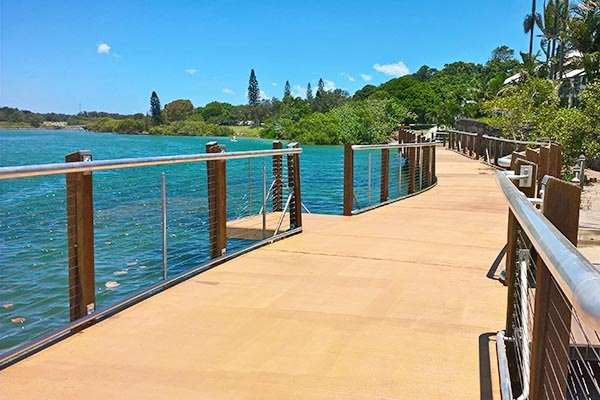 Cycling North Kingscliff to Cabarita